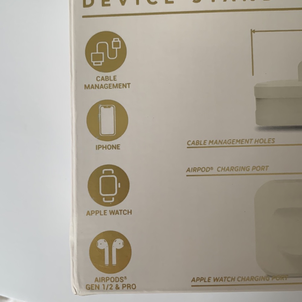 ACCESSORY DOCK FOR AIR PODS, iPhone, APPLE WATCH•NWT - Picture 7 of 8
